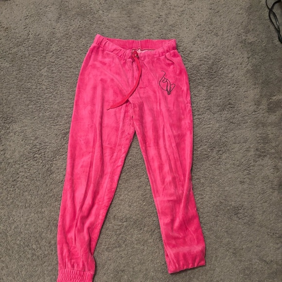 VINTAGE 2004 Baby Phat Hot Pink Sweatpants - Picture 1 of 3